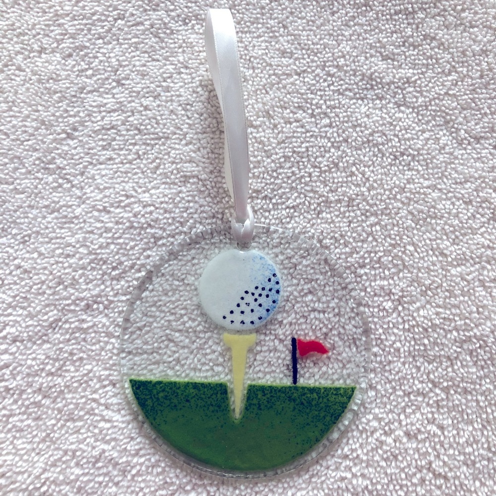 Peggy Karr Golf Ornament Sun Catcher